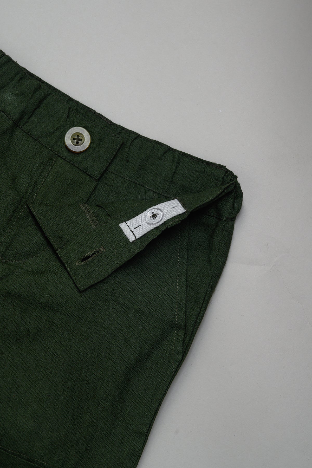 Pinto Short and Blockprint Shirt - Green