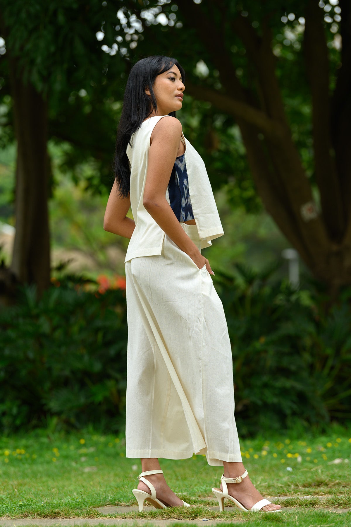 Gauri Co-ord Set - Ivory