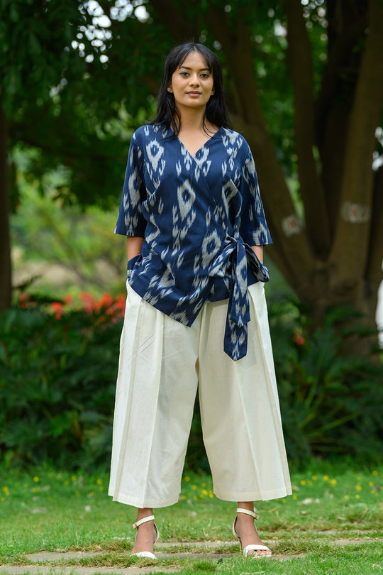 Dharti Co-ord Set - Blue