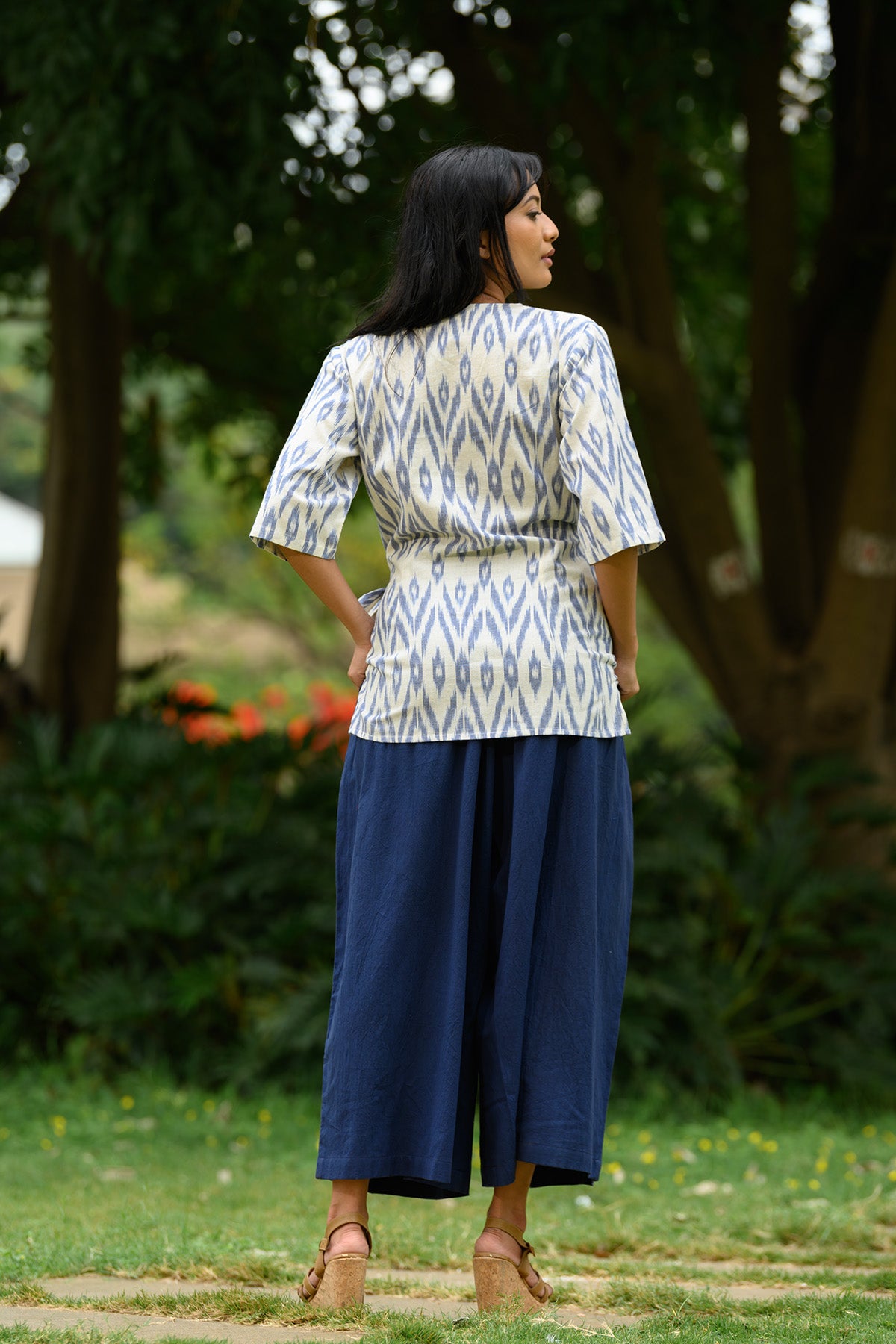 Dharti Co-ord Set - Ivory