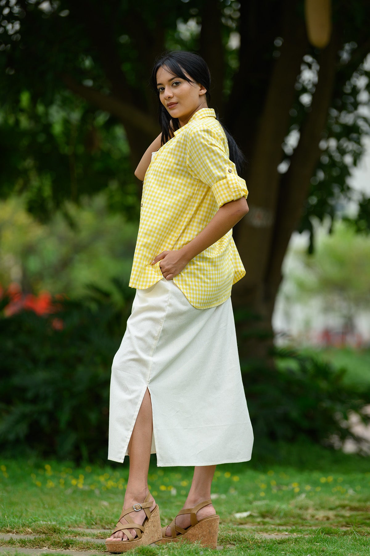 Kaira Co-ord Set - Ivory