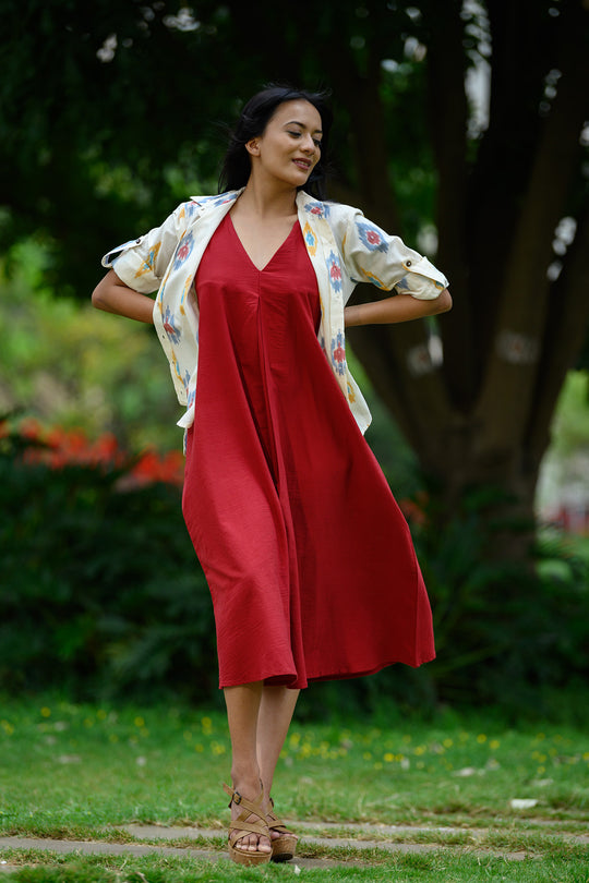 Jia Ikat Shirt - Multi