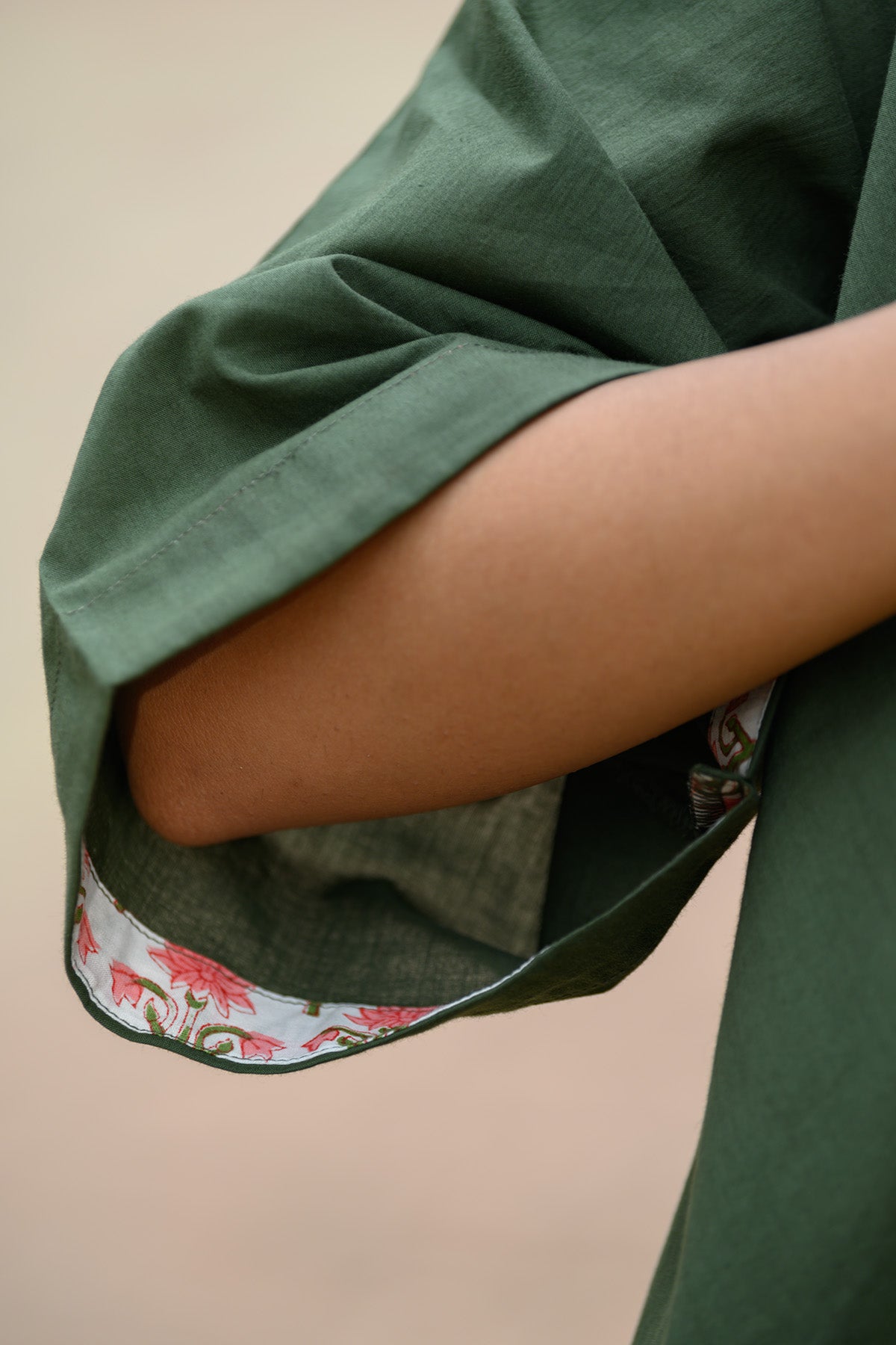 Gher Flared Dress - Green