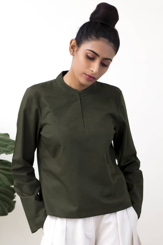 Amoli Green Top