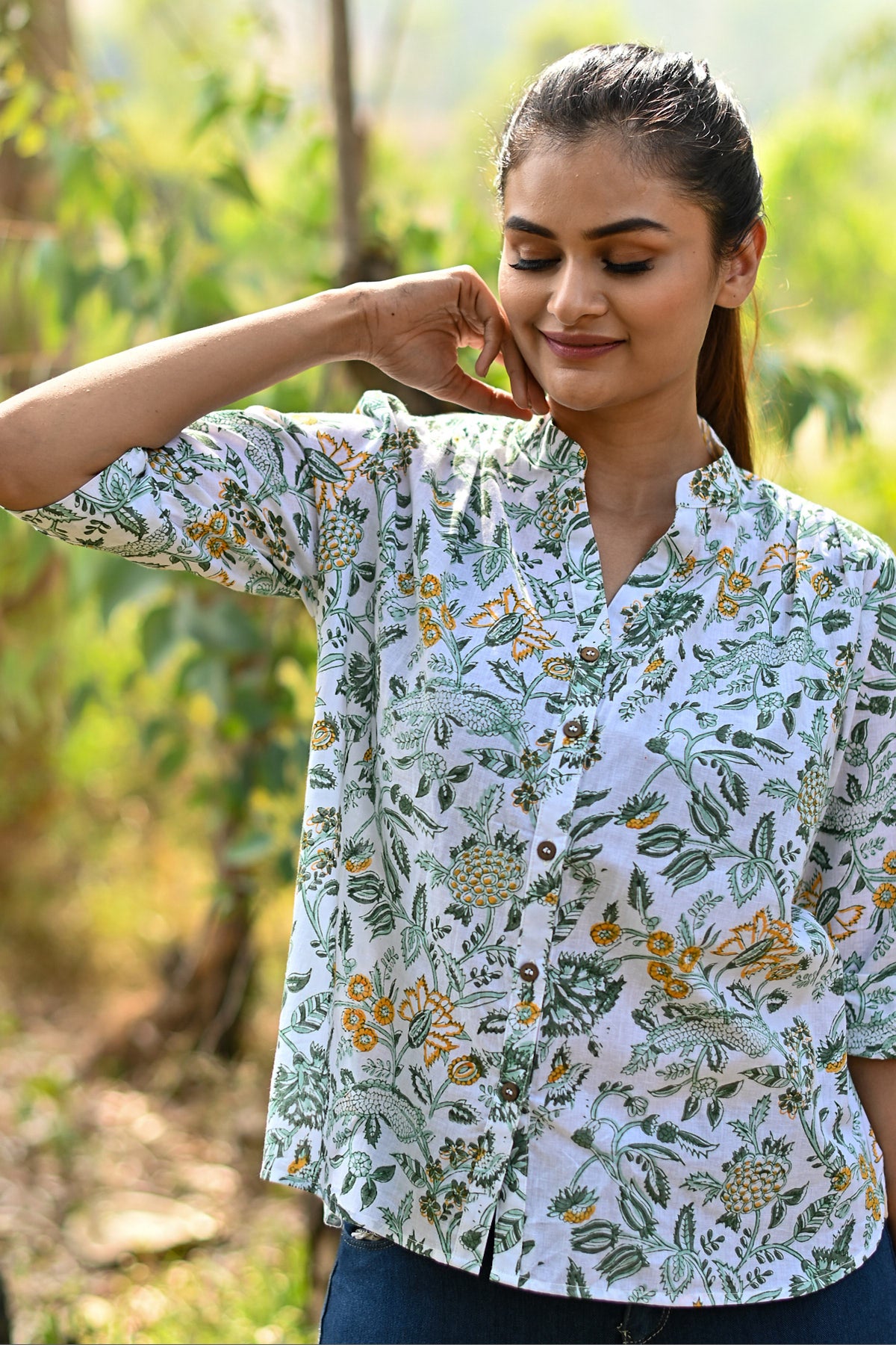 Blouses | Partywear Cotton Padded Blouse Designs Free Size | Freeup