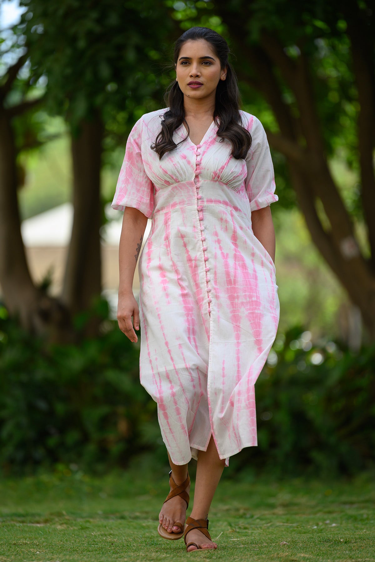 Kamal Shibori Dress