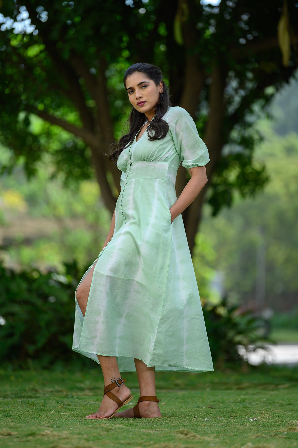 Kamal Shibori Dress