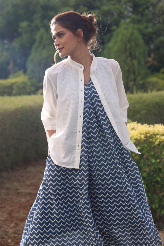 Blair Ivory Mulmul Shirt