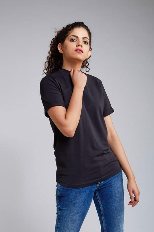 Alexis Black Bamboo/Organic Cotton T-shirt